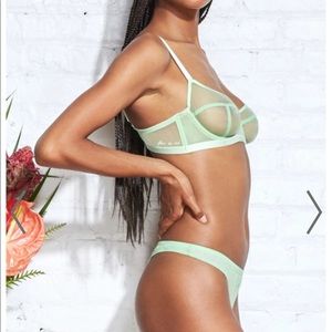 Fleur Du Mal Tricot Balconette Bra